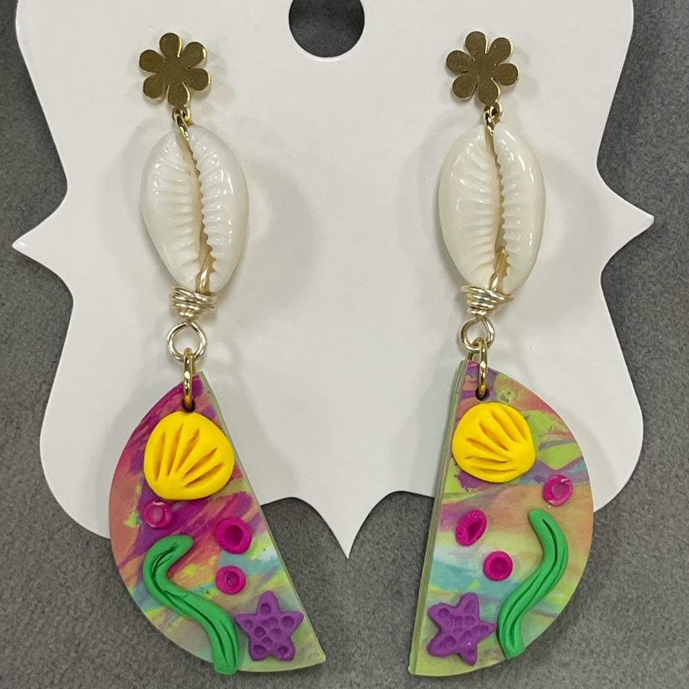 🌸✨New Collection ✨Modern artisan earrings ✨